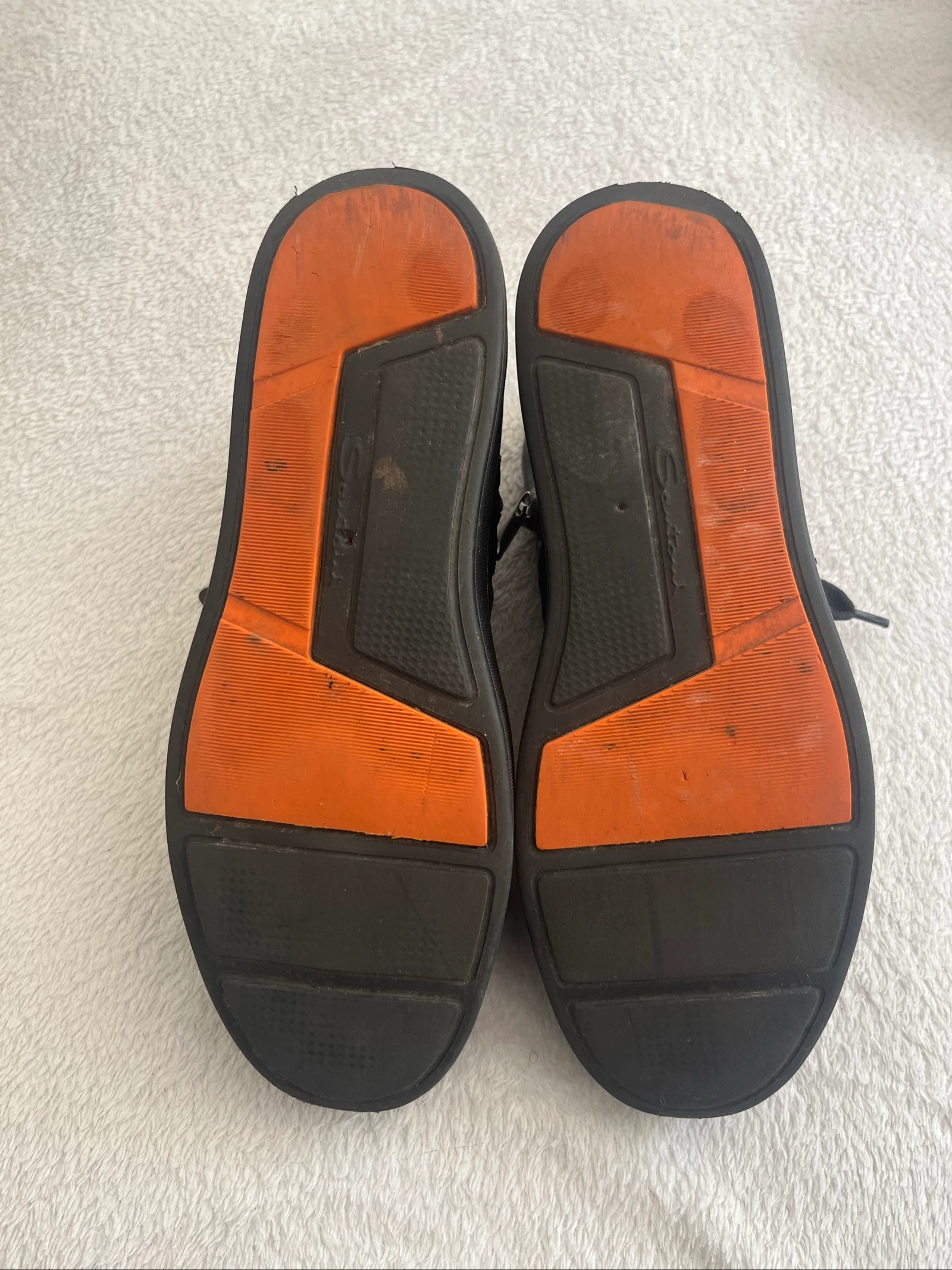 Heren marineblauwe basket santoni – photo 8